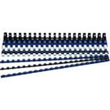 Staples Canutillos de plástico 12 mm Color azul Staples Canutillos de plástico 12 mm Color azul