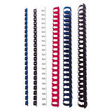 Staples Canutillos de plástico 6 mm Color azul Staples Canutillos de plástico 6 mm Color azul