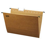 Staples Carpeta colgante para cajón A4 lomo V Kraft Staples Carpeta colgante para cajón A4 lomo V Kraft