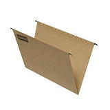 Staples Carpeta colgante para cajón Folio lomo V Kraft Staples Carpeta colgante para cajón Folio lomo V Kraft