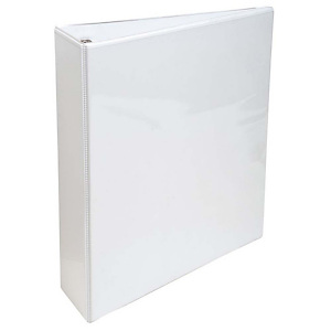 Staples Carpeta personalizable canguro de 2 anillas de 40 mm A4 lomo 60 mm de cartón plastificado blanco Staples Carpeta personalizable canguro de 2 anillas de 40 mm A4 lomo 60 mm de cartón plastificado blanco