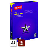 Staples Colour Laser Papel para Impresoras Láser Blanco A4 100 g/m² Staples Colour Laser Papel para Impresoras Láser Blanco A4 100 g/m²