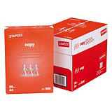 Staples Copy Papel para Faxes, Fotocopiadoras, Impresoras Láser e Impresoras de Inyección de Tinta Blanco A4 80 g/m² Staples Copy Papel para Faxes, Fotocopiadoras, Impresoras Láser e Impresoras de Inyección de Tinta Blanco A4 80 g/m²