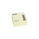 Staples Cube de notes repositionnables 76 x 76 mm - Jaune pastel - Bloc de 400 feuilles Staples Cube de notes repositionnables 76 x 76 mm - Jaune pastel - Bloc de 400 feuilles