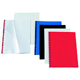 Staples Cubiertas de encuadernación A4 símil cuero 250 micras azul 100 unid Staples Cubiertas de encuadernación A4 símil cuero 250 micras azul 100 unid