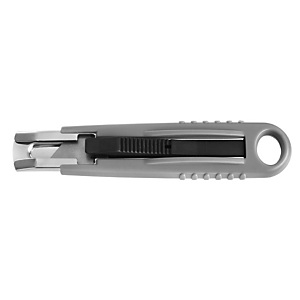 Staples Cutter con revestimiento plástico de hoja retráctil azul hoja de 18 mm Staples Cutter con revestimiento plástico de hoja retráctil azul hoja de 18 mm