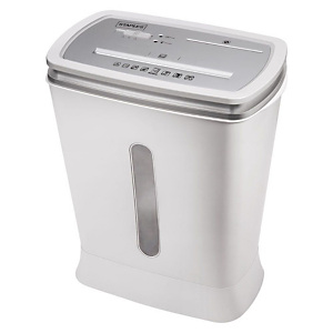 Staples Destructora de corte cruzado, 10 hojas, 21 l, destruye papel, grapas, tarjetas de crédito y CDs/DVDs Staples Destructora de corte cruzado, 10 hojas, 21 l, destruye papel, grapas, tarjetas de crédito y CDs/DVDs