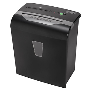 Staples Destructora de corte cruzado, 8 hojas, 13,1 l, destruye grapas, clips para papel, tarjetas de crédito y CDs/DVDs Staples Destructora de corte cruzado, 8 hojas, 13,1 l, destruye grapas, clips para papel, tarjetas de crédito y CDs/DVDs