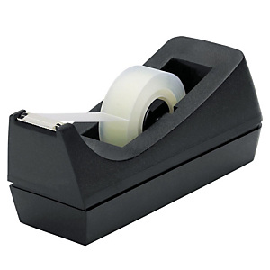 Staples Dispensador de cinta de oficina, negro Staples Dispensador de cinta de oficina, negro