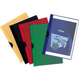 Staples Dossier de pinza, A4, PVC, 60 hojas, azul Staples Dossier de pinza, A4, PVC, 60 hojas, azul
