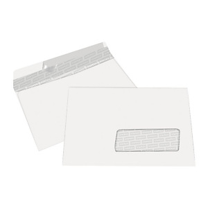 Staples Enveloppe blanche Premium C5 162 x 229 mm 90g avec fenêtre - bande autoadhésive Staples Enveloppe blanche Premium C5 162 x 229 mm 90g avec fenêtre - bande autoadhésive
