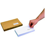 Staples Etiquetas multiuso, 48,5 x 25,4 mm, 8 etiquetas por hoja, blancas Staples Etiquetas multiuso, 48,5 x 25,4 mm, 8 etiquetas por hoja, blancas