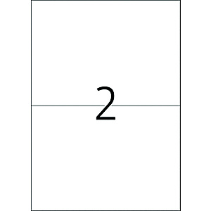 Staples Etiquetas multiuso, autoadhesivas permanentes, angulares, 148 x 210 mm, blanco Staples Etiquetas multiuso, autoadhesivas permanentes, angulares, 148 x 210 mm, blanco