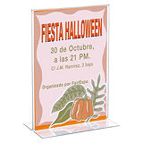 Staples Expositor, plástico, A4, 297 x 210 x 42 mm, transparente Staples Expositor, plástico, A4, 297 x 210 x 42 mm, transparente