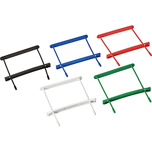 Staples Fástener con puntas de plástico, juego de 2, 76 mm, blanco, caja de 100 Staples Fástener con puntas de plástico, juego de 2, 76 mm, blanco, caja de 100