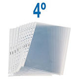 Staples Funda perforada, A5, polipropileno de 55 micras, 17 orificios, rugosa, transparente Staples Funda perforada, A5, polipropileno de 55 micras, 17 orificios, rugosa, transparente