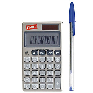 Staples GLOBAL+ Calculadora de bolsillo Staples GLOBAL+ Calculadora de bolsillo