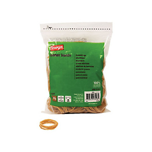 Staples Gomas elásticas, 40 x 1,5 mm, 100 g, marrón Staples Gomas elásticas, 40 x 1,5 mm, 100 g, marrón