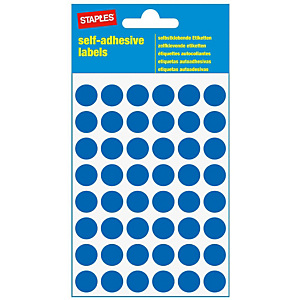 Staples Gomets Ø 12 mm. Azul Staples Gomets Ø 12 mm. Azul