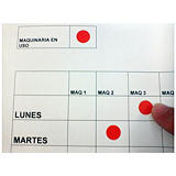 Staples Gomets Ø 19 mm. Rojo Staples Gomets Ø 19 mm. Rojo