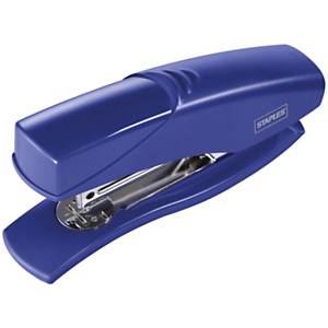Staples Grapadora manual, capacidad para 25 hojas, compatible con grapas 24/6, azul Staples Grapadora manual, capacidad para 25 hojas, compatible con grapas 24/6, azul