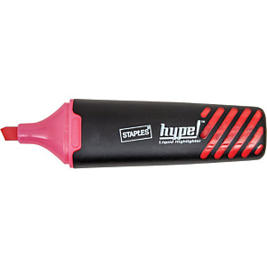 Staples Hype, Evidenziatore a fusto piatto, Inchiostro liquido, Punta a scalpello, 1-5 mm, Inchiostro non tossico, Rosa Staples Hype, Evidenziatore a fusto piatto, Inchiostro liquido, Punta a scalpello, 1-5 mm, Inchiostro non tossico, Rosa
