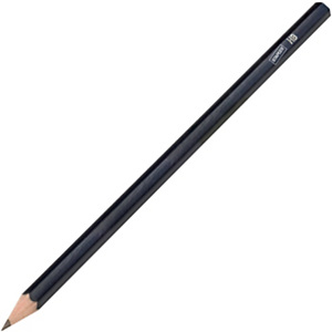 Staples Lápiz de grafito, mina HB, cuerpo hexagonal negro Staples Lápiz de grafito, mina HB, cuerpo hexagonal negro