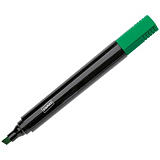 Staples Marcador permanente, punta biselada, 1-5 mm, verde Staples Marcador permanente, punta biselada, 1-5 mm, verde