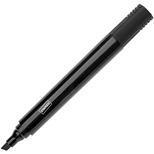 Staples Marqueur permanent, Pointe biseautée 1,5 - 5 mm, Noir Staples Marqueur permanent, Pointe biseautée 1,5 - 5 mm, Noir