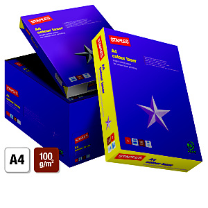 Staples Papel para impresoras láser, A4, 160 g/m², Blanco Staples Papel para impresoras láser, A4, 160 g/m², Blanco