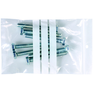 Staples Paquete de 100 bolsas herméticas transparentes de polietileno para escribir con autocierre de 100 x 150 mm Staples Paquete de 100 bolsas herméticas transparentes de polietileno para escribir con autocierre de 100 x 150 mm