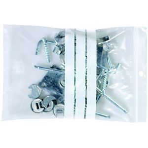 Staples Paquete de 100 bolsas herméticas transparentes de polietileno para escribir con autocierre de 160 x 220 mm Staples Paquete de 100 bolsas herméticas transparentes de polietileno para escribir con autocierre de 160 x 220 mm