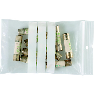 Staples Paquete de 100 bolsas herméticas transparentes de polietileno para escribir con autocierre de 80 x 120 mm Staples Paquete de 100 bolsas herméticas transparentes de polietileno para escribir con autocierre de 80 x 120 mm