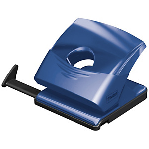 Staples Perforatore manuale, 2 fori, Trasparente, Blu Staples Perforatore manuale, 2 fori, Trasparente, Blu