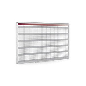 Staples Planning anual de pared, Superficie magnética, Acero lacado, Aluminio, 90 cm x 60 cm Staples Planning anual de pared, Superficie magnética, Acero lacado, Aluminio, 90 cm x 60 cm