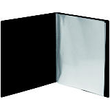 Staples Porte-vue avec pochette de tranche A4 100 pochettes noir Staples Porte-vue avec pochette de tranche A4 100 pochettes noir