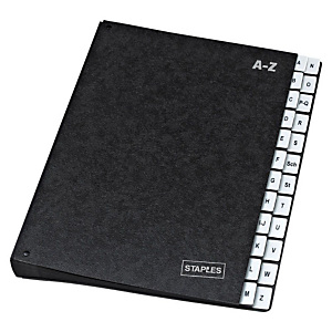 Staples Preclasificador con fuelle numérico A-Z Staples Preclasificador con fuelle numérico A-Z