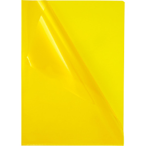 Staples Premium, Dossier uñero, A4, PVC rugoso, 145 micras, amarillo transparente Staples Premium, Dossier uñero, A4, PVC rugoso, 145 micras, amarillo transparente