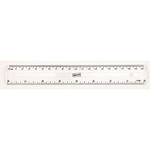 Staples Regla, 20 cm/8 pulgadas, transparente Staples Regla, 20 cm/8 pulgadas, transparente