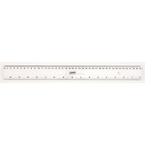 Staples Regla, 40 cm/15,75 pulgadas, transparente Staples Regla, 40 cm/15,75 pulgadas, transparente