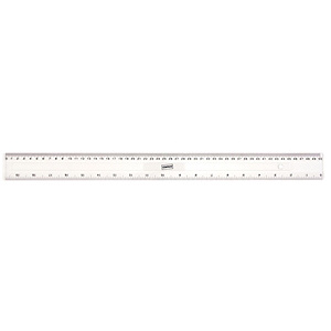 Staples Regla, 50 cm/19,75 pulgadas, transparente Staples Regla, 50 cm/19,75 pulgadas, transparente