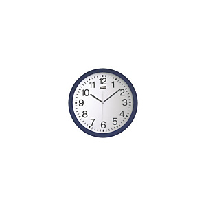 Staples Reloj analógico de pared azul Staples Reloj analógico de pared azul