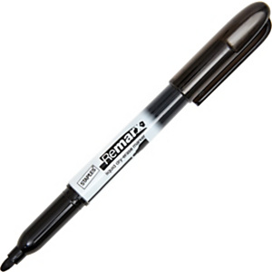 Staples Remarx, Marcatore per lavagna a inchiostro liquido, Cancellabile a secco, Punta tonda, 1-3 mm, Nero Staples Remarx, Marcatore per lavagna a inchiostro liquido, Cancellabile a secco, Punta tonda, 1-3 mm, Nero