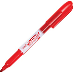 Staples Remarx, Marcatore per lavagna a inchiostro liquido, Cancellabile a secco, Punta tonda, 1-3 mm, Rosso (confezione 10 pezzi) Staples Remarx, Marcatore per lavagna a inchiostro liquido, Cancellabile a secco, Punta tonda, 1-3 mm, Rosso (confezione 10 pezzi)