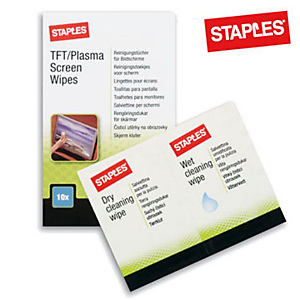 Staples Salviette per schermi TFT / al plasma Staples Salviette per schermi TFT / al plasma