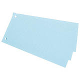 Staples Separadores, 240 x 105 mm, cartón, 100 pestañas, azul Staples Separadores, 240 x 105 mm, cartón, 100 pestañas, azul