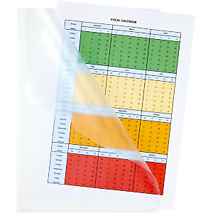 Staples Standard Plus, Dossier uñero, A4, polipropileno rugoso, 90 micras, transparente Staples Standard Plus, Dossier uñero, A4, polipropileno rugoso, 90 micras, transparente