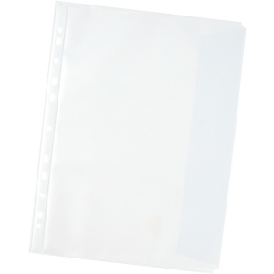 Staples Standard Plus Funda perforada, A4, polipropileno de 100 micras, 11 orificios, rugosa, transparente Staples Standard Plus Funda perforada, A4, polipropileno de 100 micras, 11 orificios, rugosa, transparente