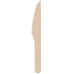 Staples Sustainable Earth Cuchillo de madera desechable, reciclable Staples Sustainable Earth Cuchillo de madera desechable, reciclable