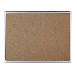 Staples Techcork® Tablón de corcho compuesto de goma, marco de aluminio, 900 x 600 mm, marrón Staples Techcork® Tablón de corcho compuesto de goma, marco de aluminio, 900 x 600 mm, marrón